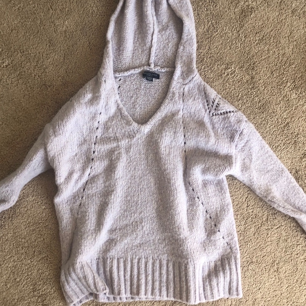 Sweater with hood
